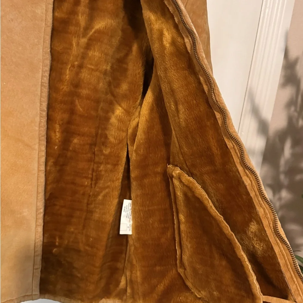 Mina Milano 70s Tan leather Jacket - Picture 3 of 6